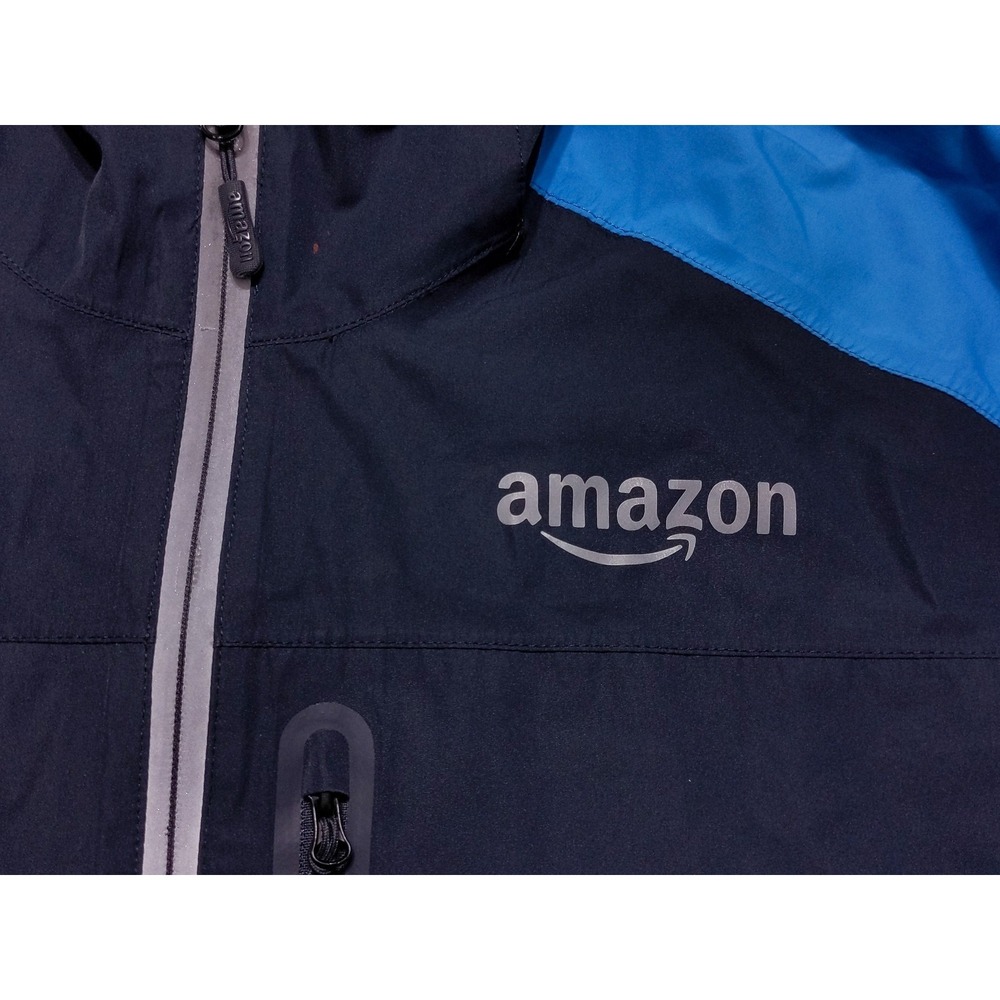 AMAZON Tropical Rain Shell Jacket TRSJ01U Luly Yang Blue Large L - Picture 8 of 11